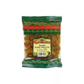Naturfood jumbo arany mazsola 150 g