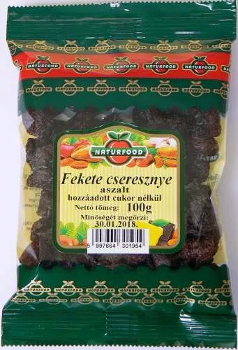 Naturfood aszalt fekete cseresznye 100 g