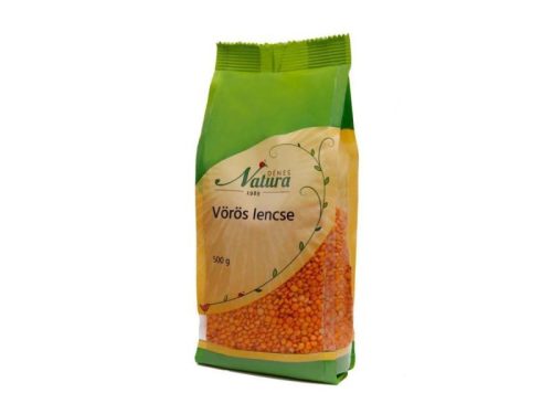 Natura Vörös lencse 500 g