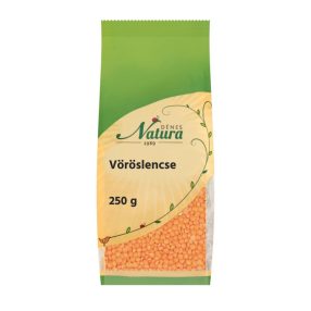 Natura Vörös lencse 250 g