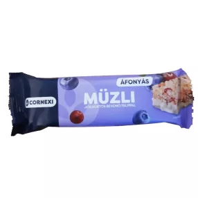   Cornexi müzli szelet áfonyás, joghurtos bevonótalppal 25 g