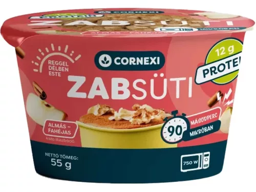 Cornexi zabsüti almás fahéjas ízű alappor fehérjével 55 g
