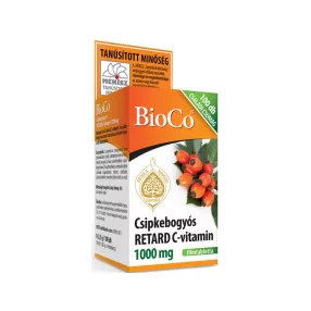 BioCo Csipkebogyós Ret. C-vit. 1000mg CSALÁDI Cs.100db