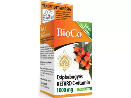 BioCo Csipkebogyós Ret. C-vit. 1000mg CSALÁDI Cs.100db