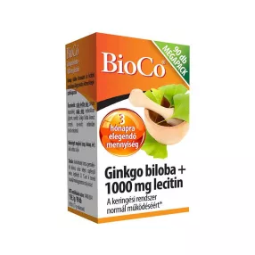 BioCo Gingko Biloba (60mg) + Lecitin (1000mg) MEGAP.90db