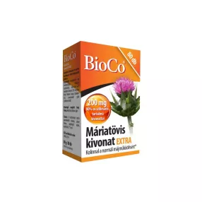 BioCo Máriatövis Extra 200mg, (Kolin 85 mg) 80db