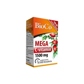 BioCo MEGA C-vitamin 1500 mg filmtabletta 100db
