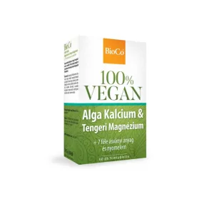 BioCo VEGAN Alga Kalcium & Tengeri Magnézium 60db
