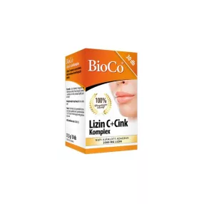 BioCo Lizin C+Cink Komplex 30db