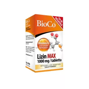 BioCo Lizin MAX 1000 mg MEGAPACK 100db