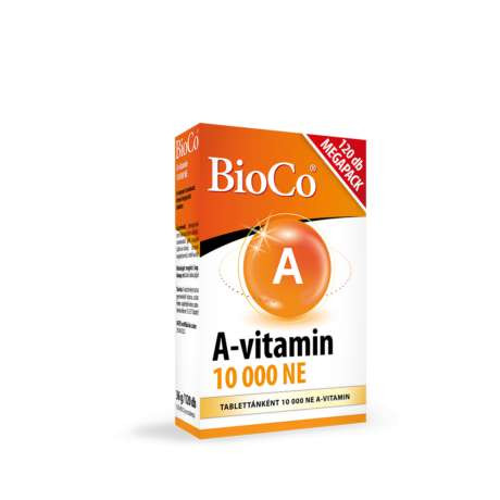 BioCo A-vitamin 10000 NE MEGAPACK 120 db
