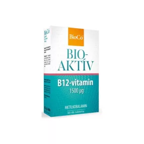 BioCo Bioaktív B12-vitamin 1500 µg 60db