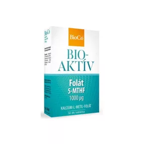 BioCo Bioaktív Folát 5-MTHF 1000 µg 30db
