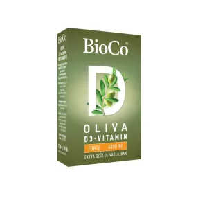   BioCo OLIVA D3-vitamin FORTE 4000 NE (lágyzselatin kapszula) 60db