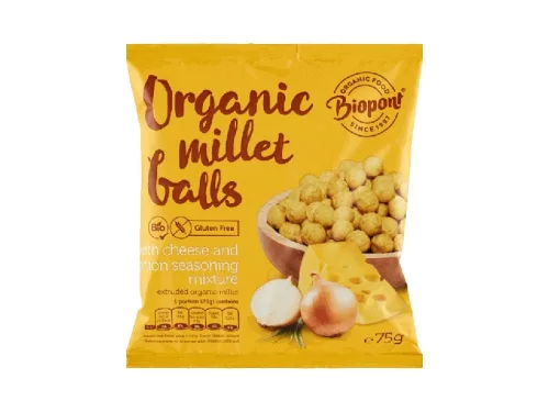 Biopont bio kölesgolyó sajtos-hagymás 75g