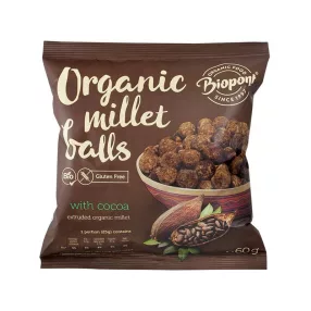 Biopont bio extrudált kölesgolyó kakaós 60 g