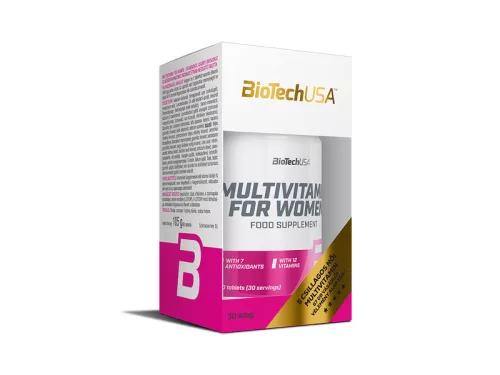 Biotech Multivitamin for Women from organic sources 60 db