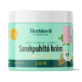 Herbiovit Sarokpuhító krém teafaolajos 250ml