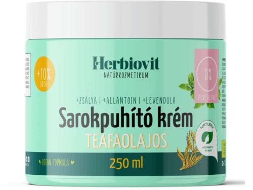 Herbiovit Sarokpuhító krém teafaolajos 250ml
