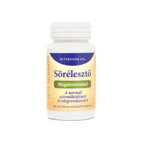 Interherb Sörélesztő Magnéziummal 150db