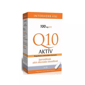 Interherb Q10 Aktív kapszula 30db