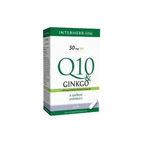 Interherb Q10 & Ginkgo kapszula 30db