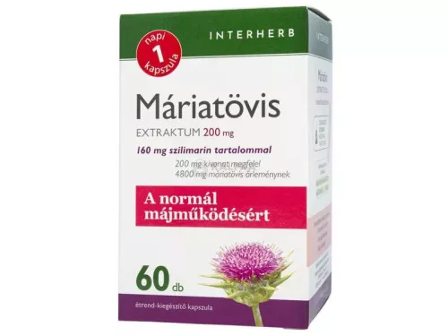 Interherb NAPI1 Máriatövis Extraktum 60 db