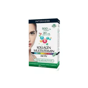 Interherb Kollagén & Multivitamin tabletta 30 db