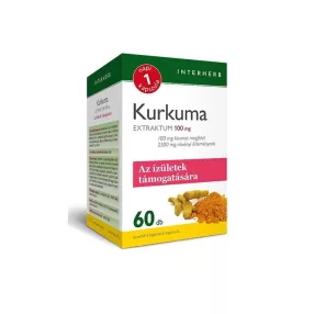 Interherb NAPI1 Kurkuma Extraktum 100mg 60 db
