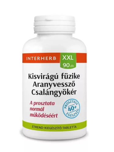 Interherb XXL 90 db Kisvirágú füzike&Aranyvessző&Csalángyökér kapszula