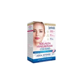   Interherb Kollagén & Hyaluronsav & Ceramid Szépségformula AQUA Intense tabletta 30db