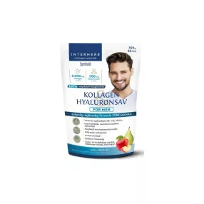   Interherb Kollagén&Hyaluronsav italpor FOR MEN Alma-Körte ízű 396 g