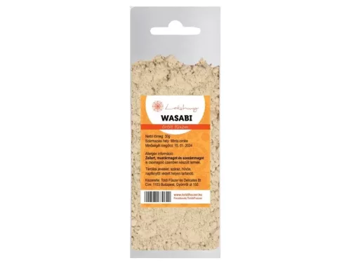 Lakshmy wasabi-por őrölt 30 g