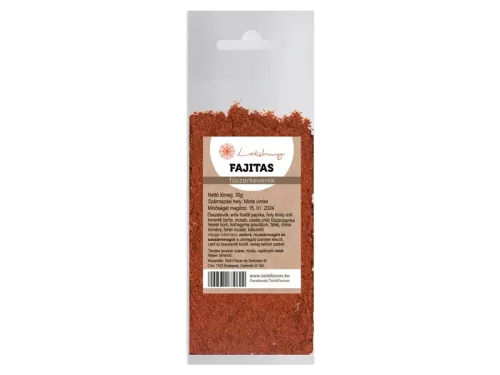 Lakshmy fajitas fűszerkeverék 30 g