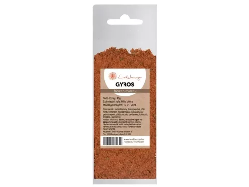 Lakshmy gyros fűszerkeverék 40 g