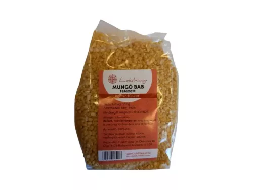Lakshmy mungó bab felezett 250g