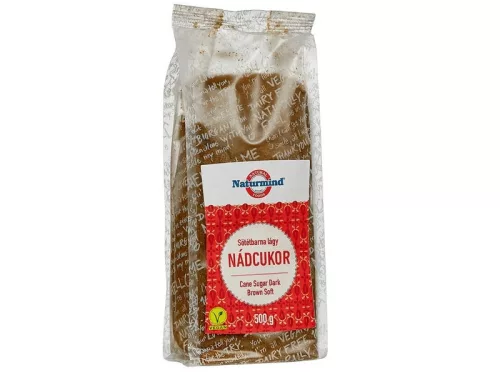 Naturmind nádcukor lágy sötétbarna 500 g