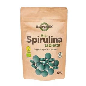 BiOrganik BIO spirulina alga tabletta 100g