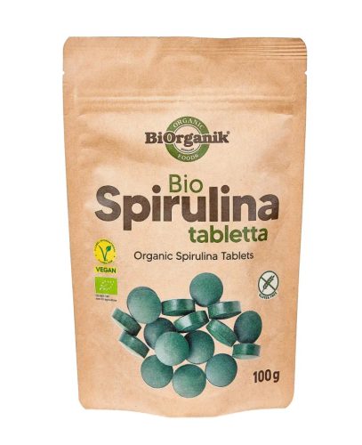 BiOrganik BIO spirulina alga tabletta 100g