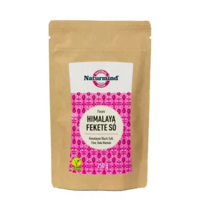 Naturmind fekete só finom 250 g