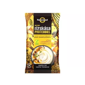   Naturmind Proteines Gluténmentes Instant rizskása - vanília ízű 44g