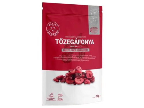 Bálint Csemege Szárított Tőzegáfonya Szeletelt 20g