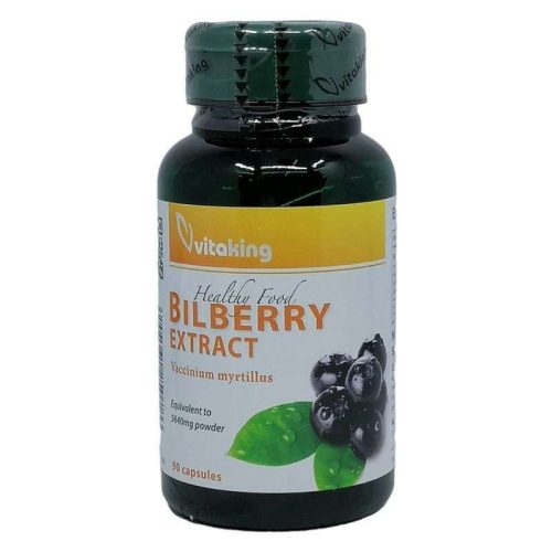 Vitaking Bilberry Fekete áfonya 90db 470 mg