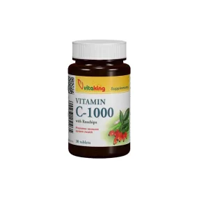 Vitaking Vitaking C-1000 mg vitamin csipkebogyóval 30 db