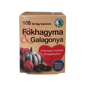 Dr. Chen Fokhagyma és Galagonya kapszula 105 db