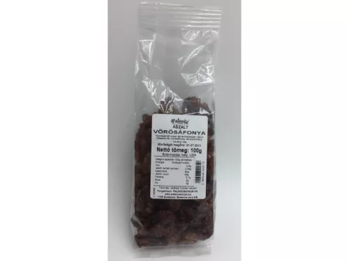 Paleolit Aszalt vörösáfonya 100g