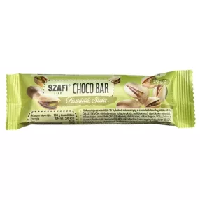 Szafi Life Choco Bar Pisztáciás szelet (gluténmentes) 30g