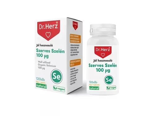 Dr. Herz Szerves Szelén 100 μg 120 db