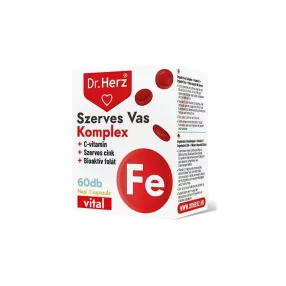 Dr. Herz Szerves Vas Komplex 60db