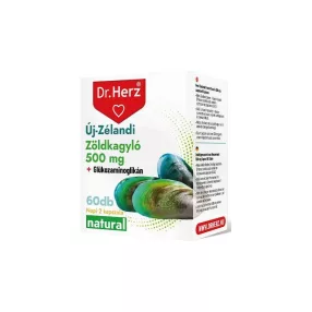 Dr. Herz Zöldkagyló kivonat 500mg 60db
